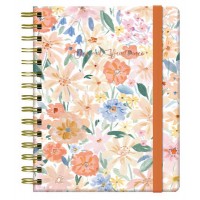 AGENDA 2025 FLORAL SEMANA VISTA 15 X 21 CM MODELO DALIA DOHE 12901 - 25 (Espera 4 dias)